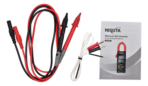 Pinza Amperometrica Digital Para Corriente Continua Nisuta