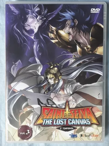 Cavaleiros Zodíaco Lost Canvas Saint Seiya 6 Dvds Volume 1+2