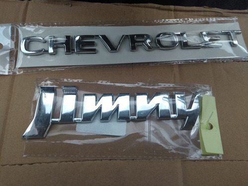2 Emblemas Jimny Chevrolet Letras Envios Gratis Todo El Pais