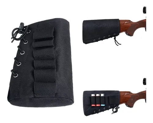 comprar Porta Cartuchos Rifle Escopeta Funda 6 Tiros 