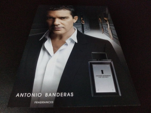 (pf972) Publicidad The Secret * Antonio Banderas