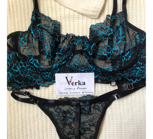 Conjunto De Lenceria Paradise. Verka