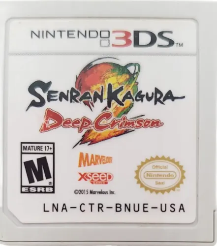 【未開封】Senran Kagura 2: Deep Crimson　限定版 Senran Kagura 2 Deep Crimson 3ds Original Fisica Nintendo