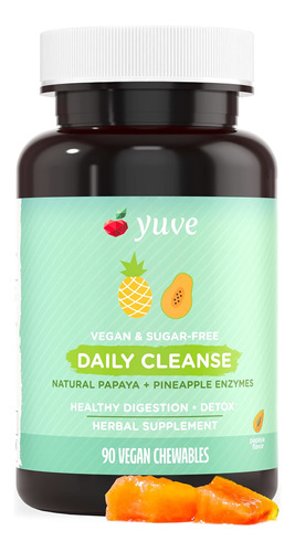 Yuve Enzimas Digestivas Naturales De Papaya  Caramelos Masti