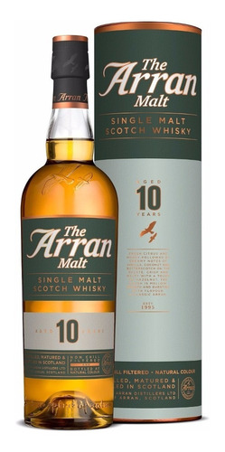 Whisky Single Malt The Arran 10 Años 46%abv Origen Escocia.