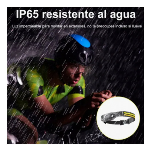 Linternas Para Casco Led Recargable