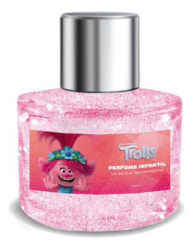 Perfume Infantil Trolls Con Caja Para Pintar 50ml Volumen De La Unidad 50 Ml