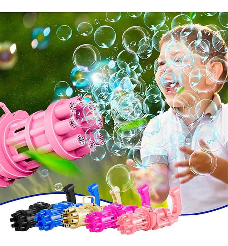 Ametralladora Automática De Burbujas De Jabón