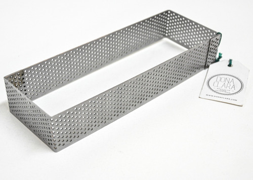 Imagen 2 de 5 de Cintura Perforada Molde Rectangular 12x4cm Doña Clara