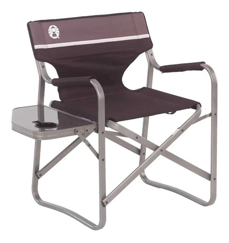 Sillon Camping Coleman Deck 102kg Mesa Plegable