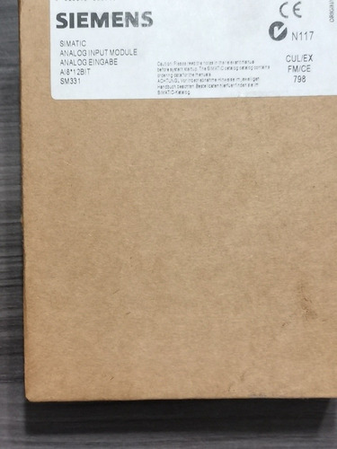 6es7 331-7kf02-0ab0 Analog Input Ai18*12bit Sm331 (Usado)
