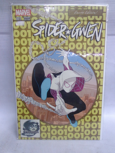 Spider-gwen 1 Variant Phantom Marvel Comics En Ingles