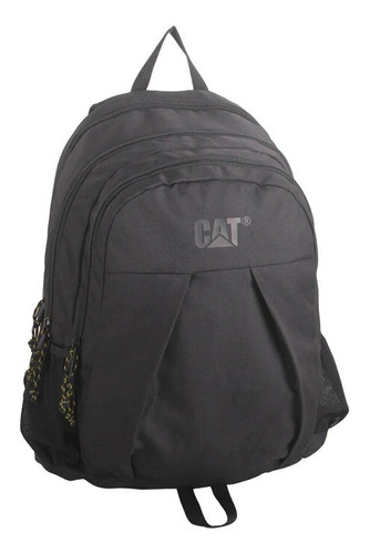 Mochila Caterpillar Cat Dolomite Smart Backpack Black Diseño de la tela Liso