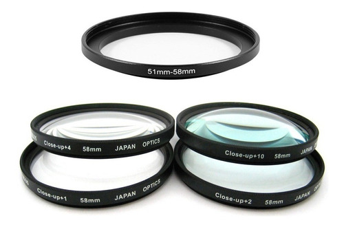 Kit Filtros Macro Close Up Para Nikon Coolpix P510 P520 P530