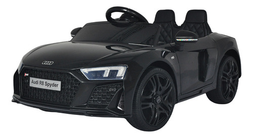 Carro Elétrico Infantil Motor Audi R8 Spyder Som 12v Preto