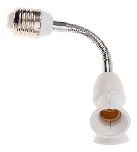 E27 Extendido A 2 Enchufes E27 Base Enchufe Adaptador De