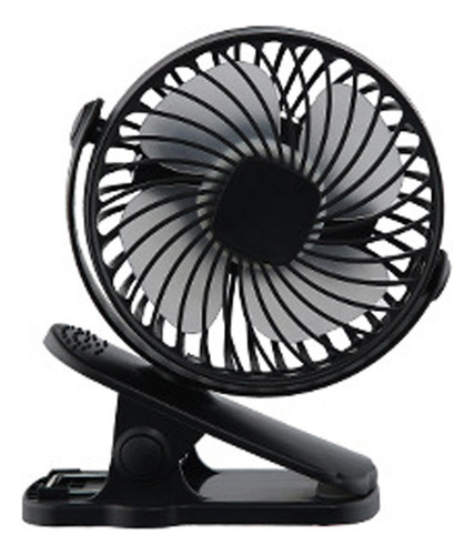 Práctico Pinza For Escritorio S Fan Con Carga Usb, Tamaño