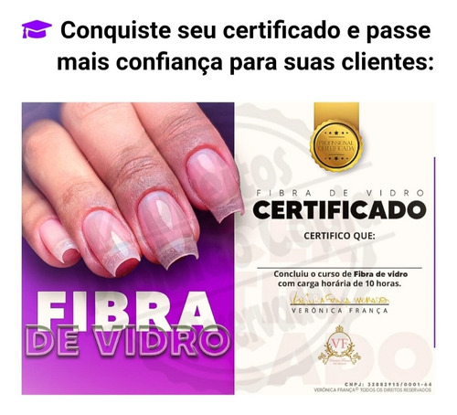 Imagem 2 de 5 de Promoção Curso De Unhas Em Fibra De Vidroid 613816