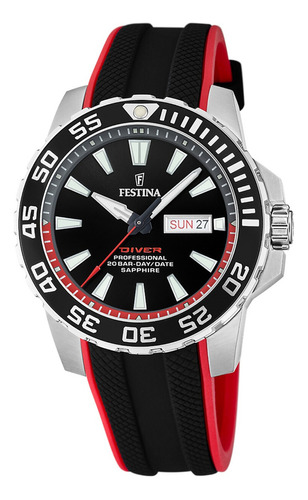 Festina Reloj Pulsera  Hombre Contra Agua Analogico Zafiro