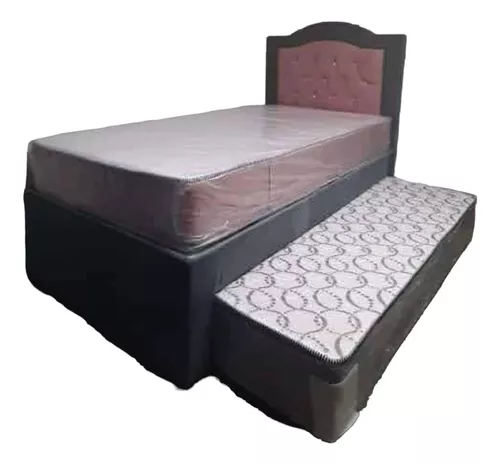 Base cama doble Gris – Muncoloba