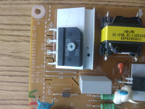 Fuente Para Tv Lg 42lb5830 (pieza Original) Pantalla 1 (Usado)