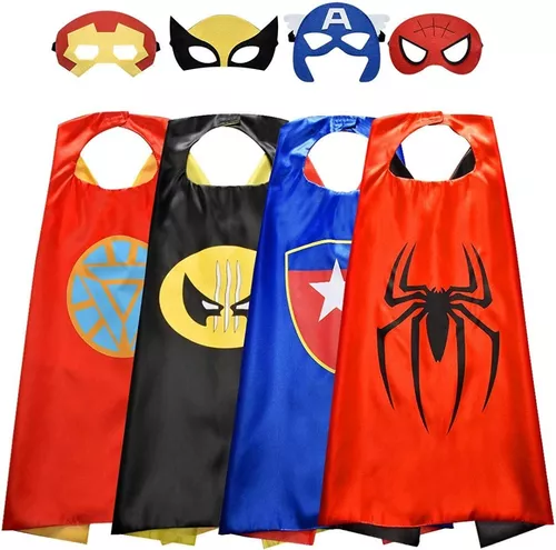 Capas De Superheroes Para Niños, Disfraz Para Niños