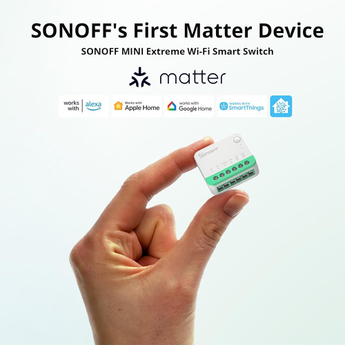 Interruptor Inteligente Sonoff Minir4m Extreme Wifi Matter