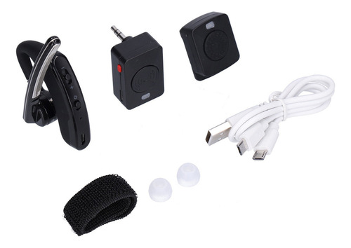 Walkie Talkie Headset Ptt Auricular Inalámbrico Bluetooth 4.