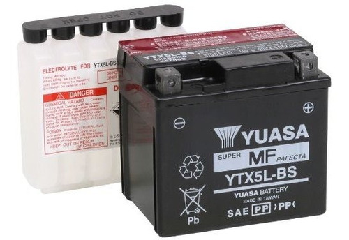 Batería Yuasa Ytx5l-bs