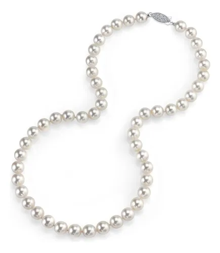 Collar Redondo De Oro De 14 Quilates De 70 A 0295 In De Perl
