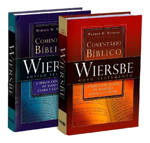 Comentário Bíblico Outline Wiersbe  Antigo E Novo Testamento