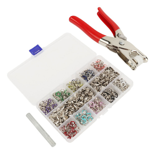 Kit De Botones A Presión Con Forma De Anillo En Forma De Pun