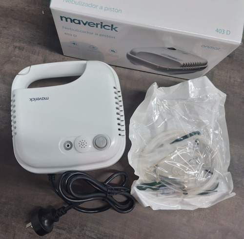Nebulizador A Pistón Compacto Maverick Yuwell 403d Mascara