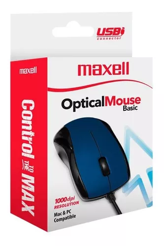 Ratón, Mouse de Computadora con Cable USB, 1000 DPI, 3 Botones