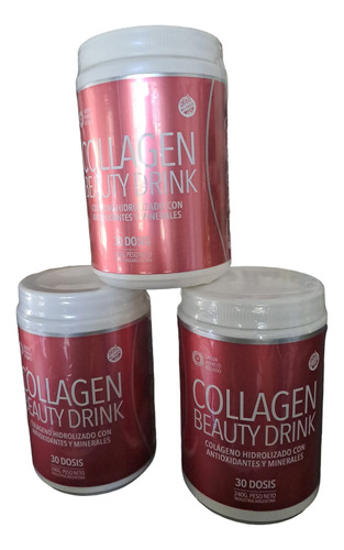 Colágeno Beauty Drink Pomelo 250 Gr - X 3 Unidades