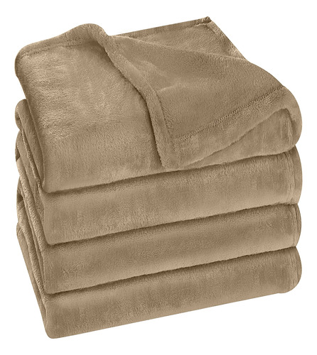 Utopia Bedding Manta De Forro Polar, Tamao King, Color Camel