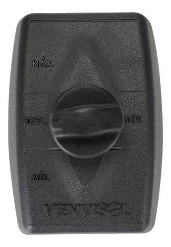 Ventilador Osc Parede 50cm Steel Bivolt Premium Ventisol Cor da estrutura Preto Cor das pás Cinza 127V/220V