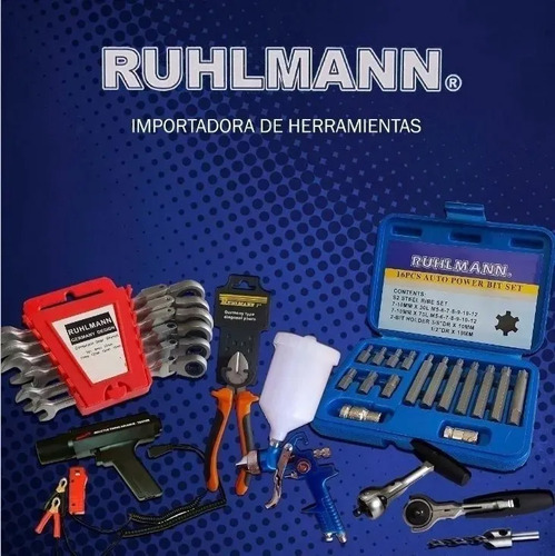 Imagen 4 de 5 de Kit 3 Llaves Estriadas Para Correas Poli-v Ruhlmann Ru43008