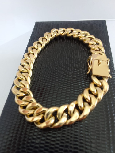 Pulseira Grumet 18g 19cm Ouro 18k Nota Fiscal