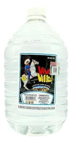 Paquete De 3 Aguardiente Viva Villa Pet 5 L