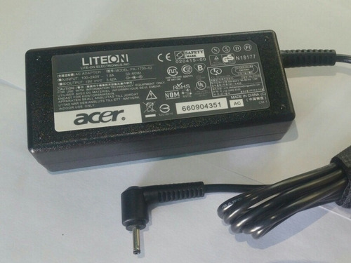 Imagen 3 de 5 de Cargador Acer Chromebook 11 14 Cb3 13 15 Cb5 C7 C710 C720