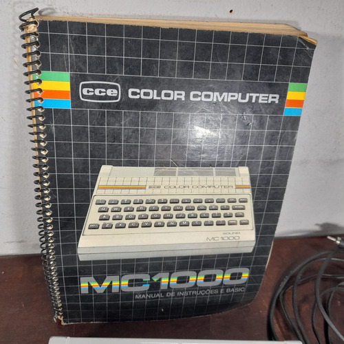 Imagem 4 de 10 de Cce Color Computer Mc 1000 Antigo Funcionando