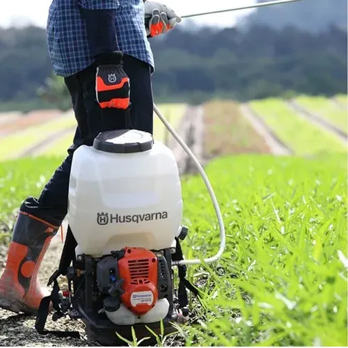 Pulverizador de gasolina 321s25 de 25 litros, 25,4 cc, 0,9 CV, color naranja Husqvarna