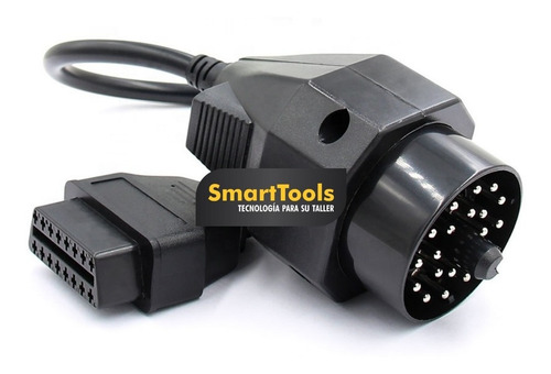 Imagen 2 de 4 de Adaptador Obd2 16 Pin A Bmw 20 Pin + Cuotas!