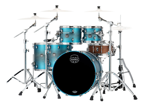 Batería Saturn Evolution Hybrid 6 Pzs Color Azure Burst Sev6 Color Azure Burst