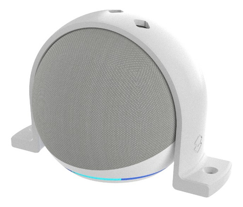 Trava Anti Furto Compatível Com Alexa Echo Dot 4º 5º Geração Cor Branco