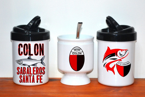 Mate + Yerbera + Azucarera - Colón De Santa Fe