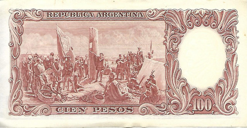 Bottero 2059 $ 100 Moneda Nacional Serie C Ex+ Palermo (Usado)