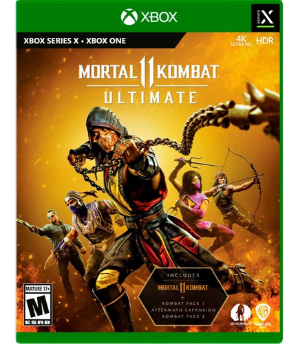 Imagen 1 de 4 de ..:: Mortal Kombat 11 Ultimate ::.. Xbox Series X Gamewow