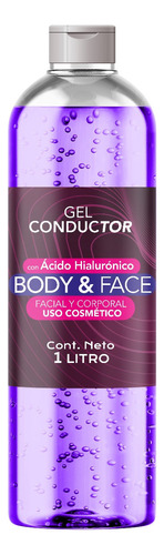  Gel Conductor Acido Hialurónico Antiedad Corporal Facial 1lt